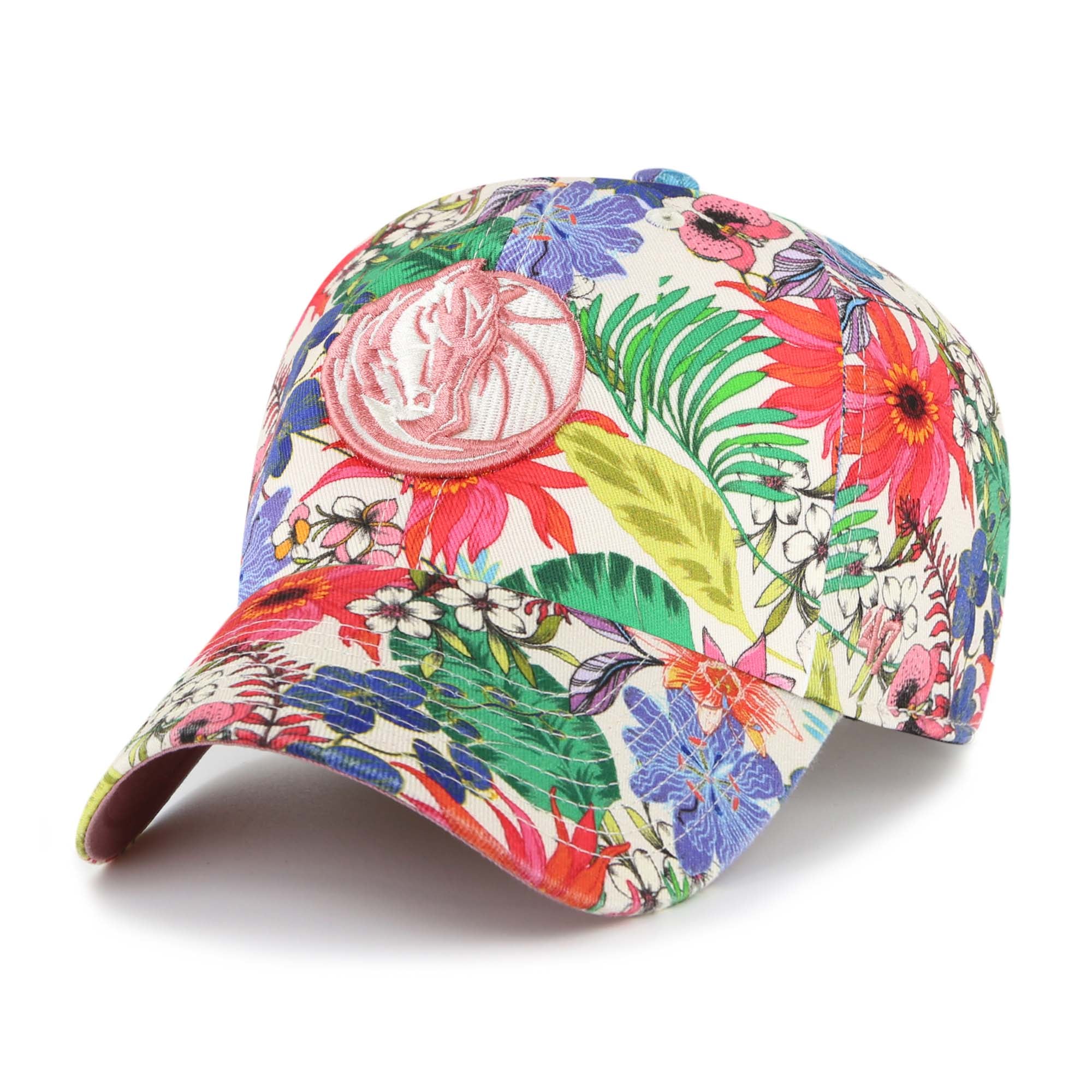 Women's Dallas Mavericks '47 Cream Pollinator Clean Up Adjustable Hat
